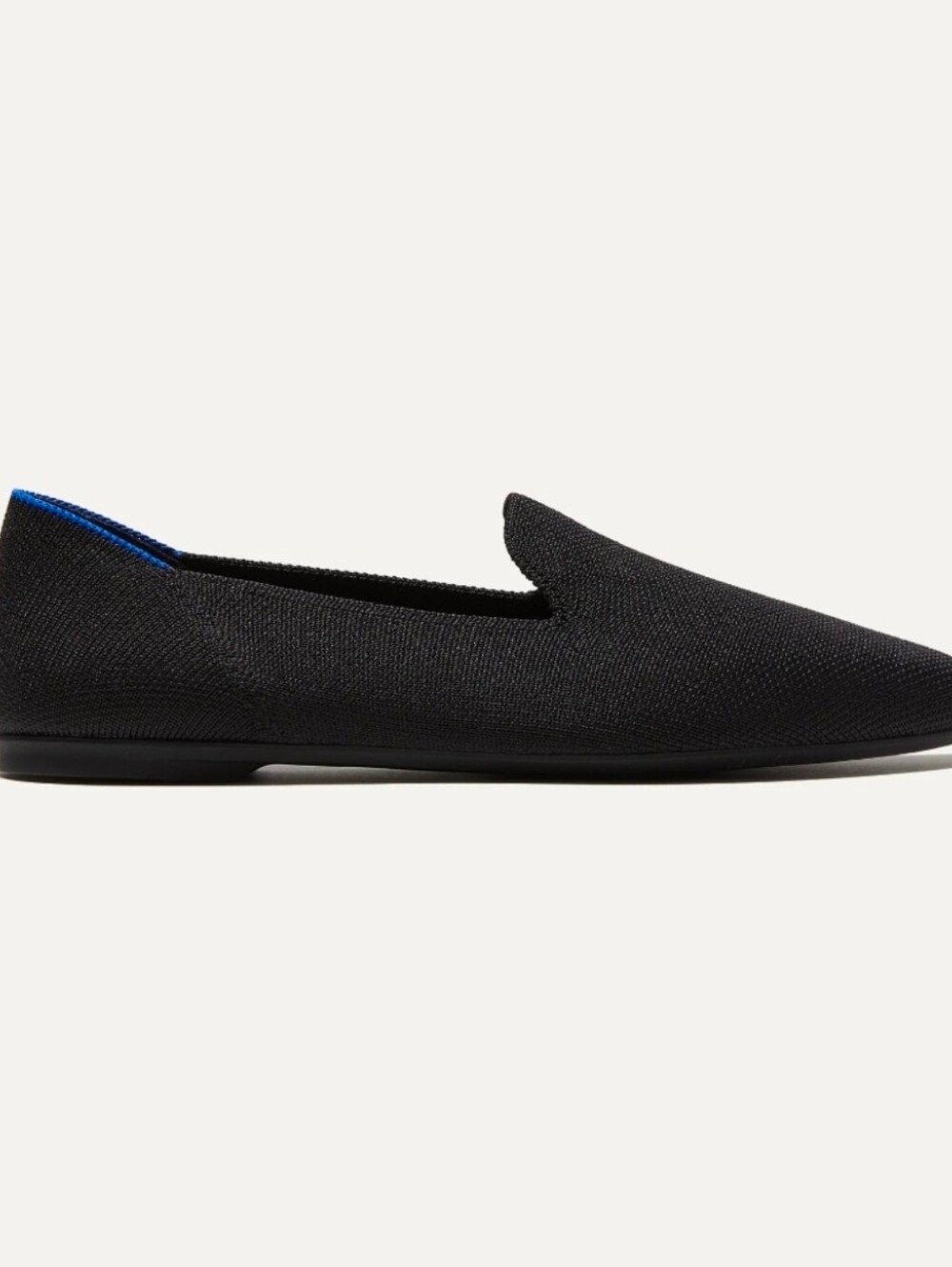 Rothys The Almond Black Slip-On Loafer Size  8.5